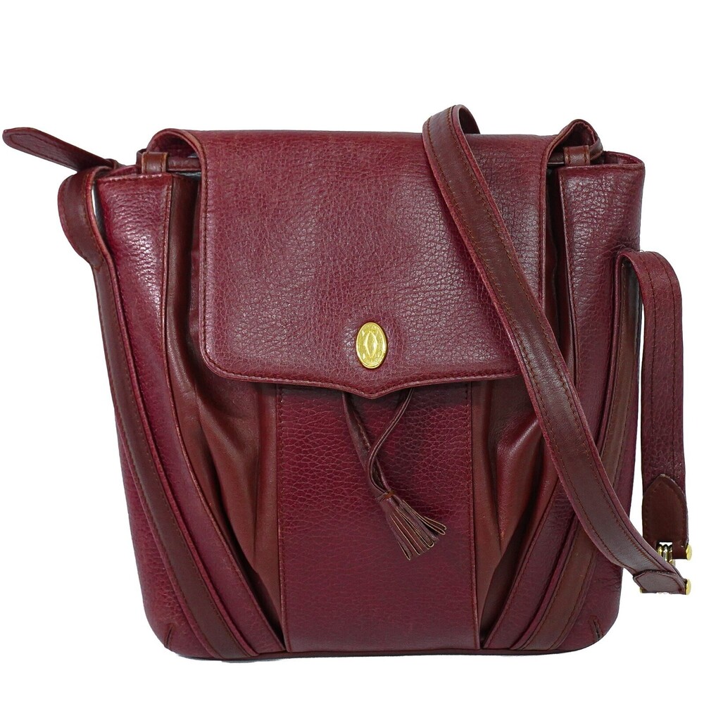 Cartier Vintage must de Cartier Leather